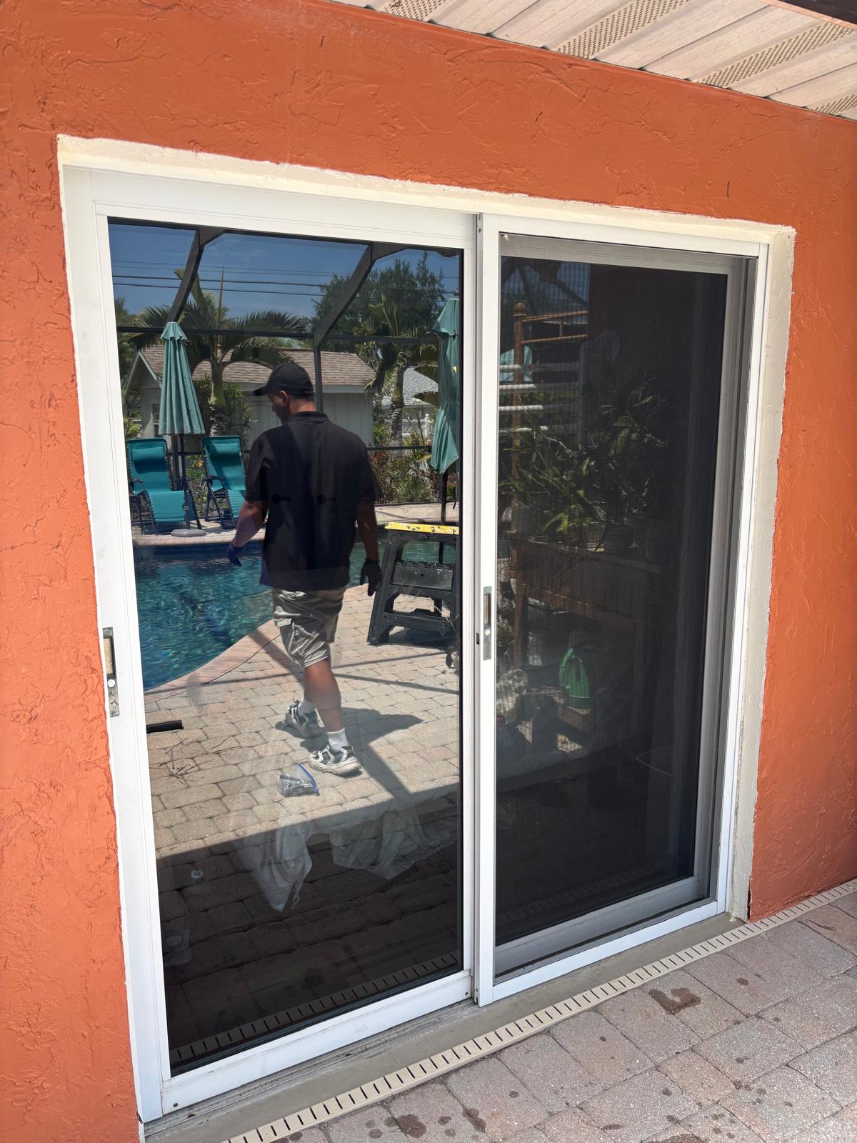 sliding glass door repair fort pierce service